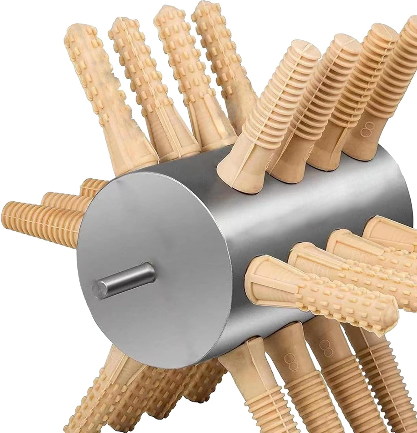 Leefasy Farm Chicken Plucker Poultry Feather Removal Practical Bird Defeathering Labor Saving for Poultry Duck Goose, 24 Fingers Large image number 1