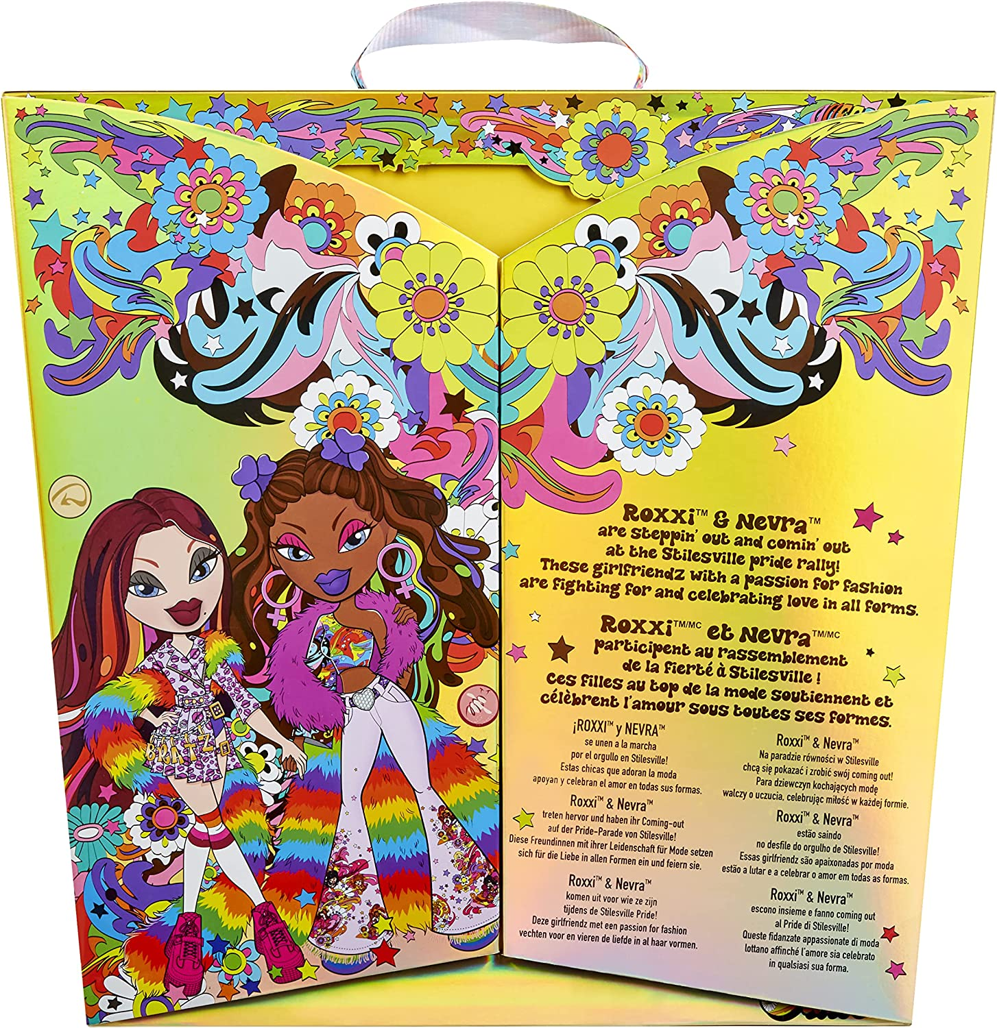 Bratz X Jimmypaul Special Edition Designer Pride 2-Pack Couple Roxxi and Nevra Fashion Dolls, Multicolor image number 5