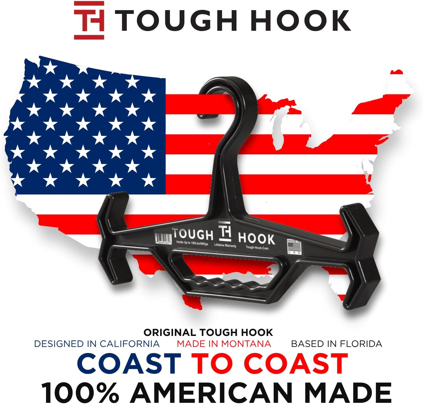 Tough Hook - Heavy Duty Hanger | 150 Lb Load Capacity - Foliage image number 2