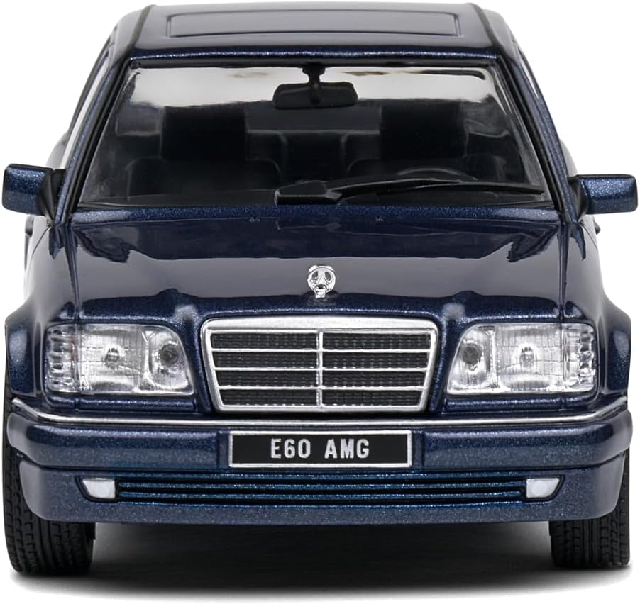 Solido 1:43 Mercedes-Benz W124 E60 AMG Blue 1994 image number 4