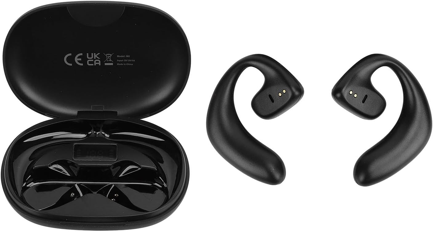 Jiawu Language Translator Earbuds, Two Way Translator Device with APP for 144 Languages, Online Voice Instant Voice Translation for Travel Business Learning (Black)