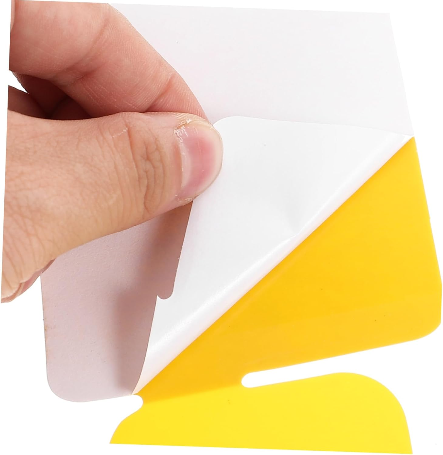 BUTIFULSIC 24Pcs Flying Kit Universal Boards Sticky Boards Bugs Sticky Boards Gardening Supply Paper Yellow image number 5