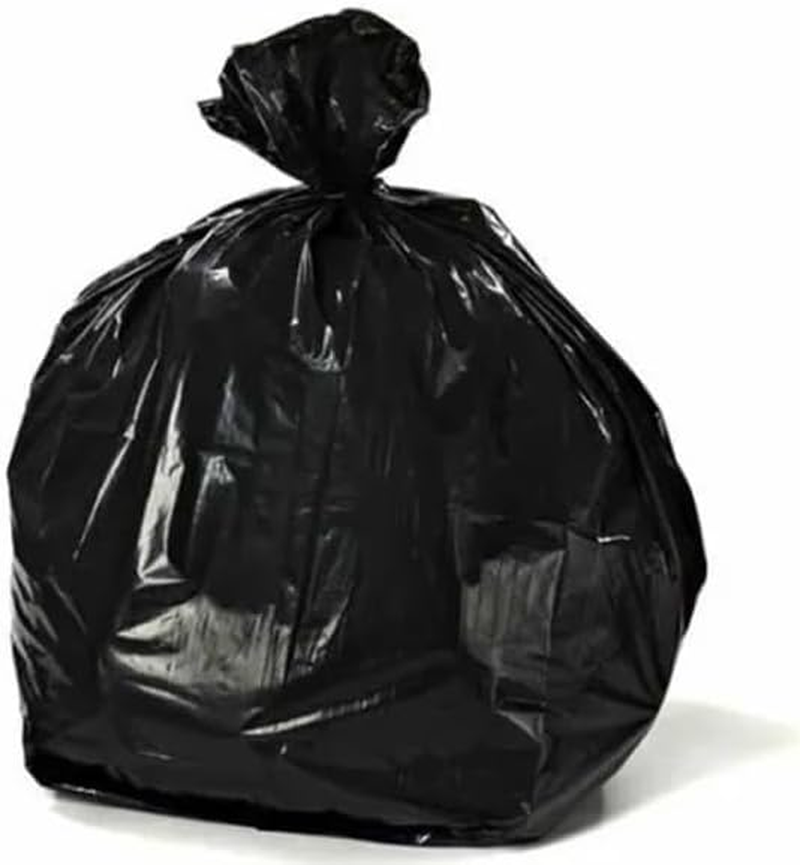 Garbage Bags 80L Carton of 200 - Black Rubbish Bin Liners 95Cm X 78Cm - 32 Um Industrial-Grade Thickness - Waste Bags for Offices, Commercial Spaces, Household & Cleaning image number 3