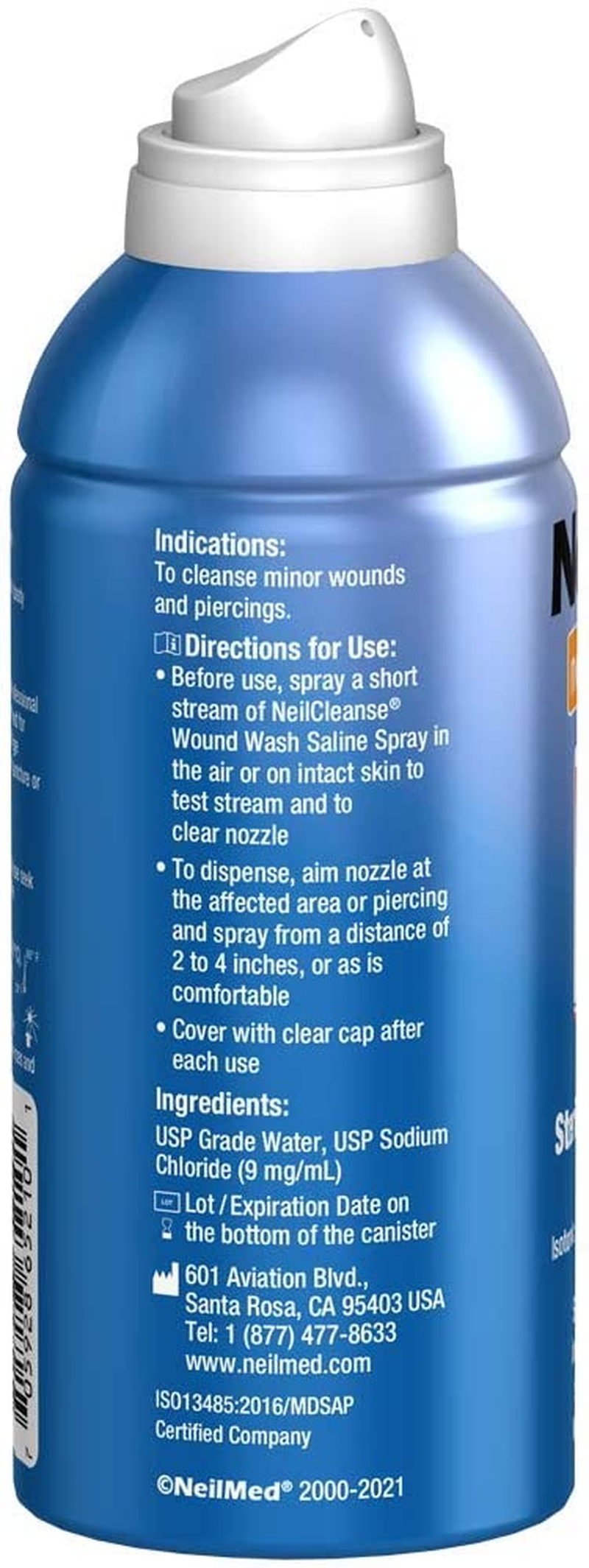 Neilmed Neilcleanse Wound Wash 177 Ml image number 2