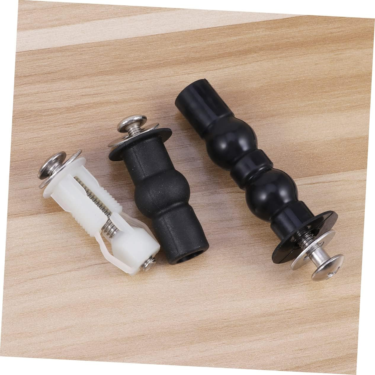 STOBAZA Toilet Lid Screw Fixed Fittings Pack Rubber Nylon Expansion Screws for Toilet Accessories Bathroom Wc Seat Repair image number 5