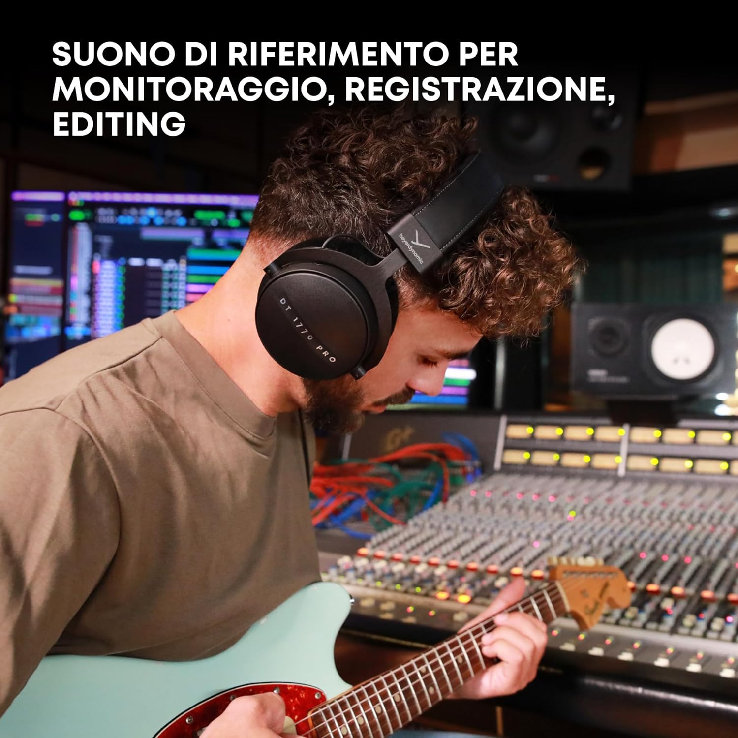 Beyerdynamic DT 1770 PRO MK II 30 Ohm Reference Quality Closed Headphone - Black