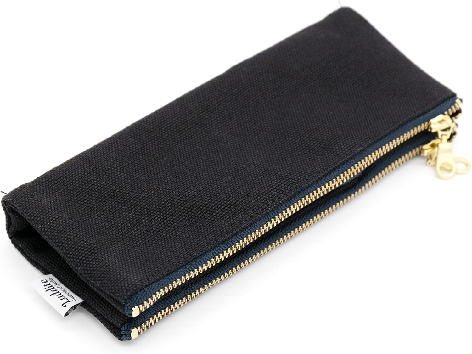 Luddite Garment Bag, Luddite Bendy Pen Case, Black - Beige, (Greige) image number 3