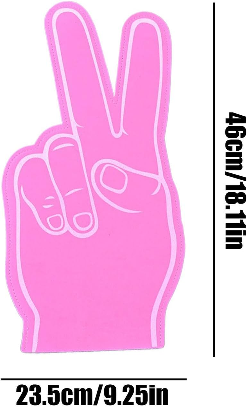 Foam Finger - Giant Gladiator Foam Finger | Sports Fan Cheering Prop, Hand Signs for Games, Events, Competitions, Fun Athletic Spirit Accessory for All Occasions - Green image number 6