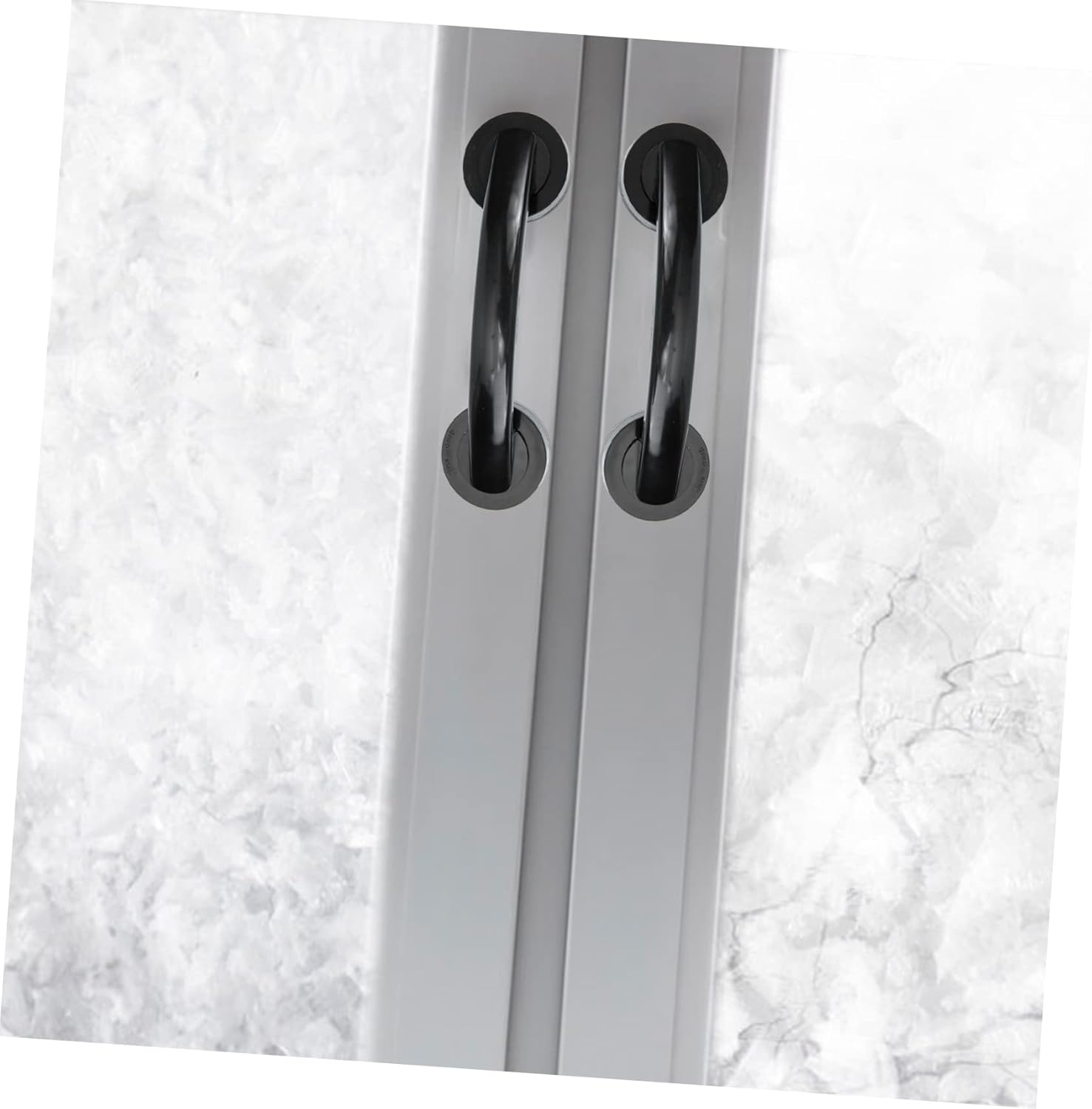 Punch-Free Grab Bar for Bathroom Adhesive Handle for Seniors and Disabled Easy Install Glass Door Knob Suitable for Showers and Cabinets image number 2