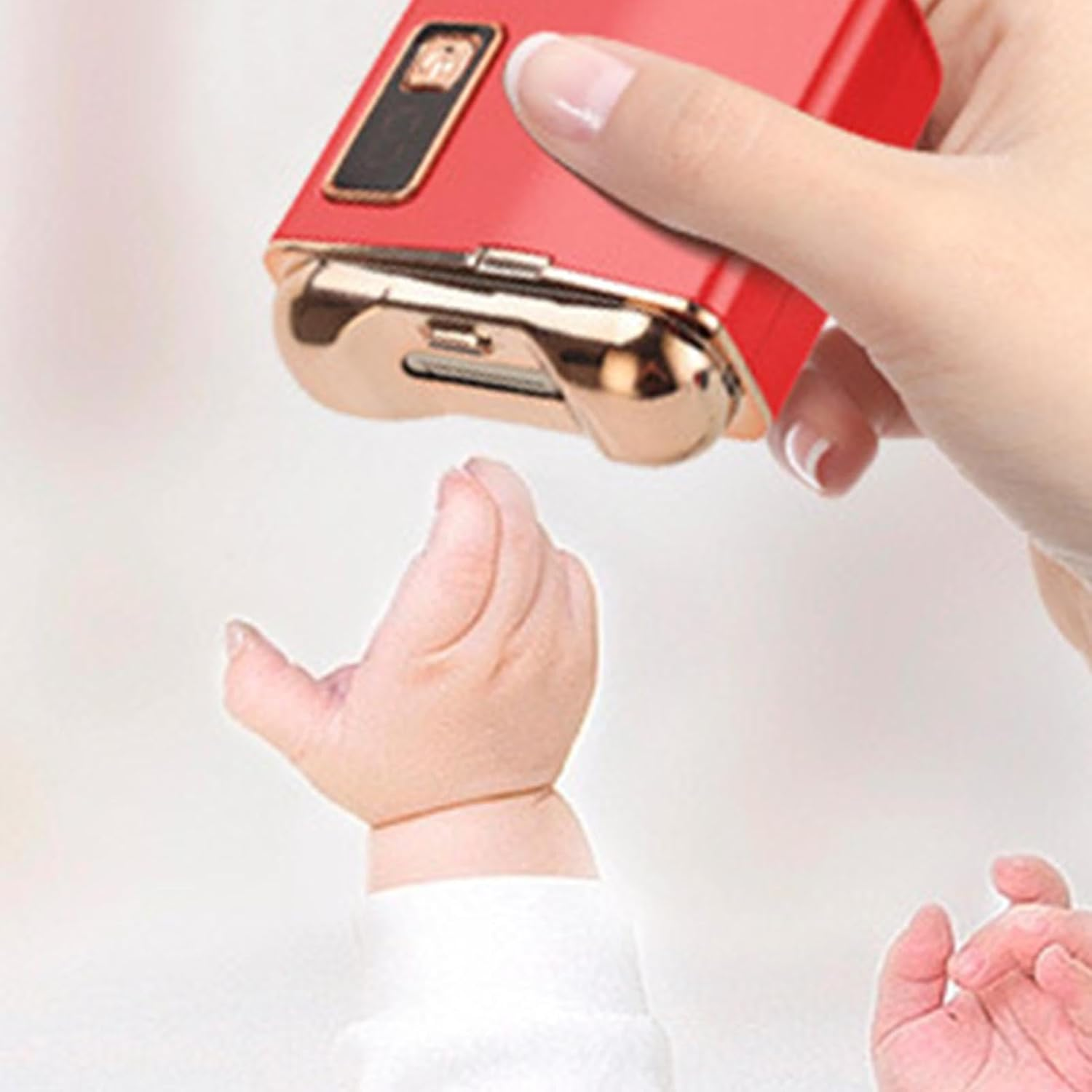 Electric Nail Clippers | 3 Modes Adjustable Safety Fingernail Trimmer - Safety Fingernail Trimmer & Cutter, Lighted Quiet Nail Scissors with Storage for Home Use image number 5