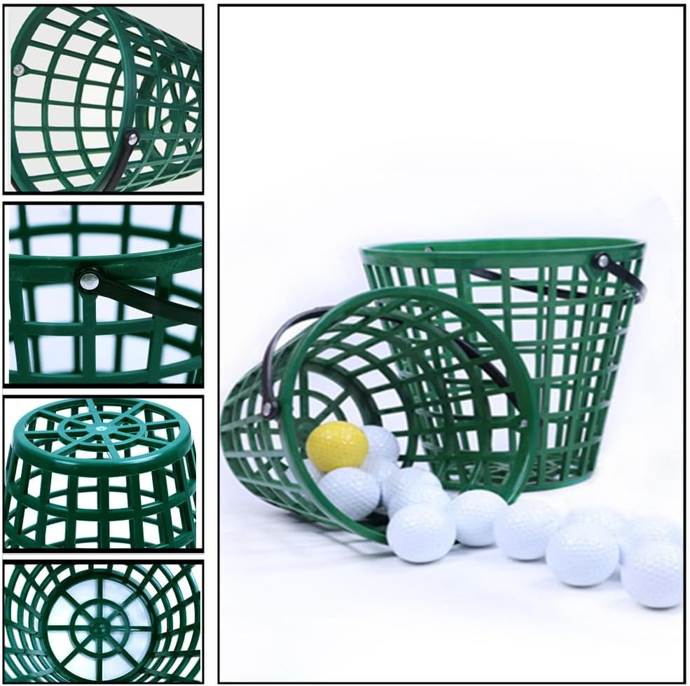 Golf Ball Basket,Golfball Container,Golf Basket Golf Ball Container Ball Bucket,Practical Golf Accessories,Portable Golf Ball Storage Container for Golf Balls for Golf and Tennis image number 4
