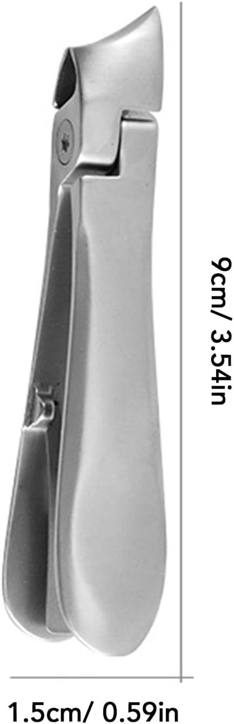 Toenail Clippers for Thick Toenails, Upgrade Slanted Angled Fingernail Clipper, Heavy Duty Large Nail Cutter for Thick Ingrown Nails, Manicure, Pedicure, Men & Women image number 3