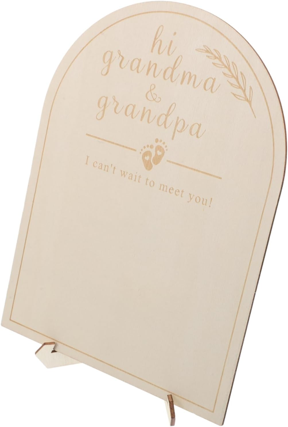 Memorial Display Board Wooden Milestone Sign Newborn Pregnancy Announcement Prop Shower Decor Keepsake Photo Frame for Nursery image number 3