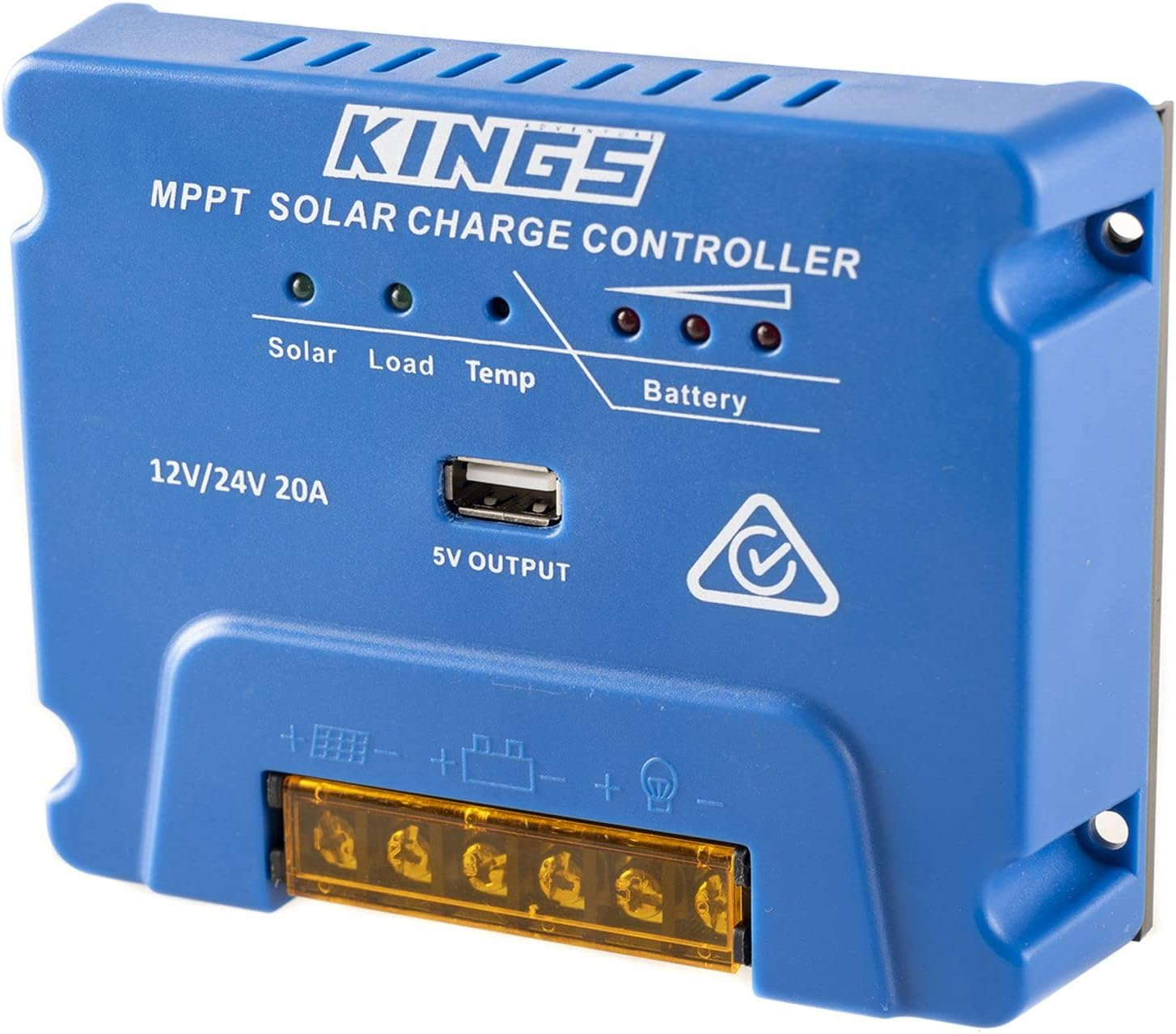KINGS 20A MPPT Solar Regulator USB Charging Power 4WD Caravan Control image number 2