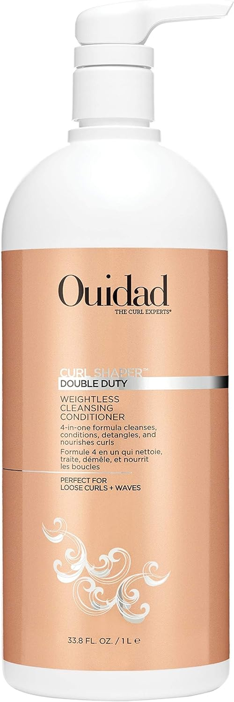 Ouidad Curl Shaper Double Duty Weightless Cleansing Conditioner for Unisex 33.8 Oz Conditioner image number 1
