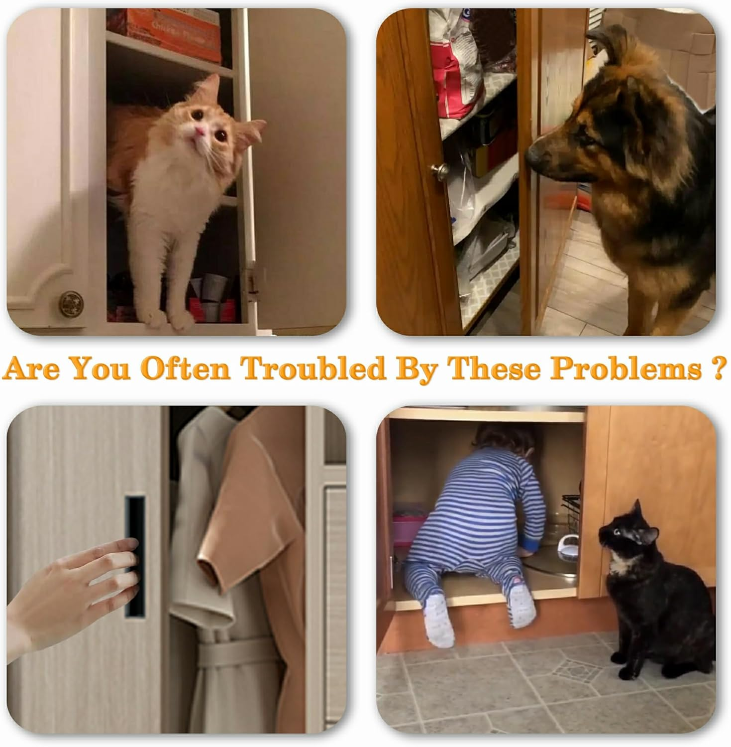 Alise Cabinet Magnetic Catch,Door Catch with Strong Magnetic for Cabinet,Closet Doors Catches Closer Latches Hardware,Stainless Steel Catches for Cupboard Drawer Kitchen Wardrobe,Red Bronze 4 Pcs image number 2