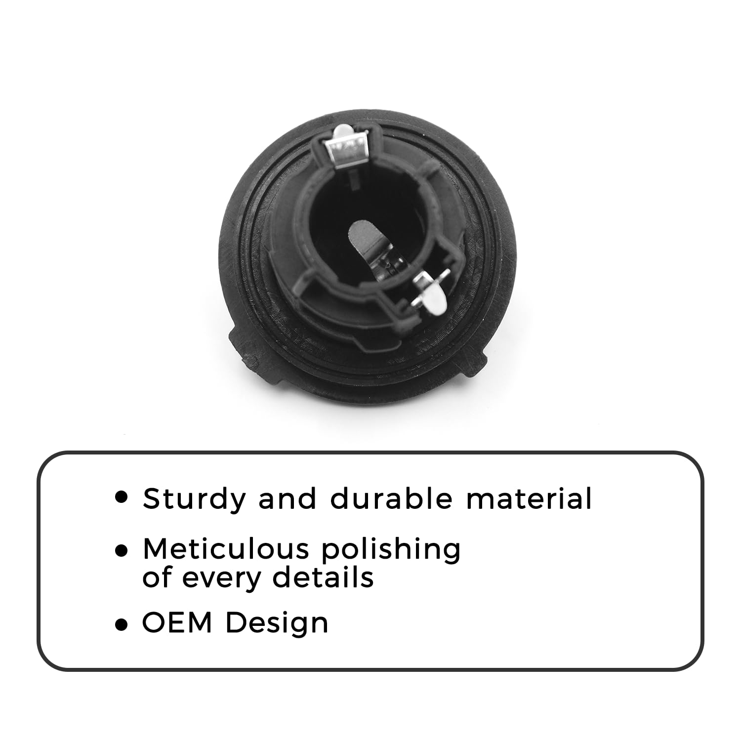 Indicator Bulb Holder Turn Signal Bulb Socket Compatible with 207 307 607 807 621546 New image number 3