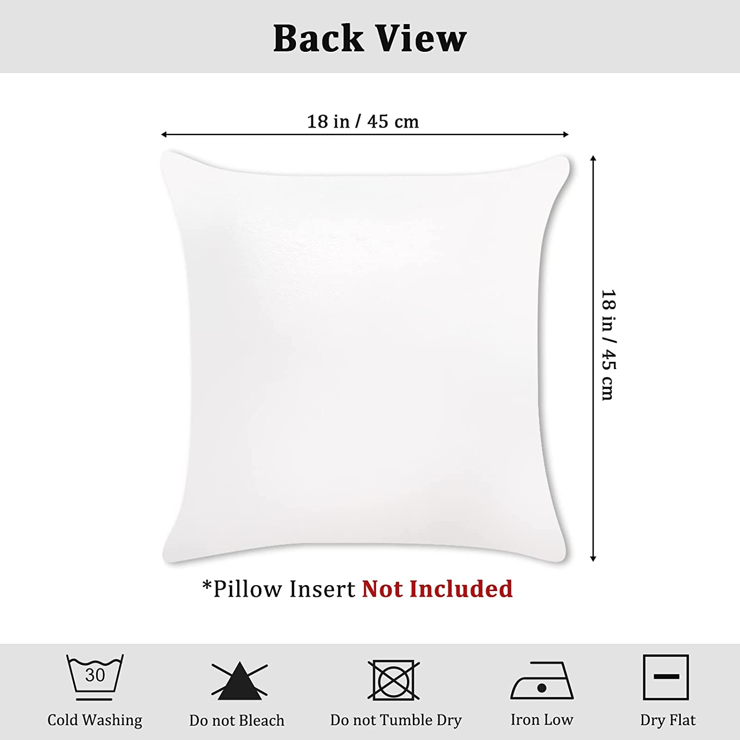 Bonhause Winter Christmas Cushion Covers 45 X 45 Cm Xmas Trees Balls Pine Leaves Cones Truck Decorative Throw Pillow Covers for Sofa Couch Bed Home Winter Holiday Decor Set of 4 image number 4