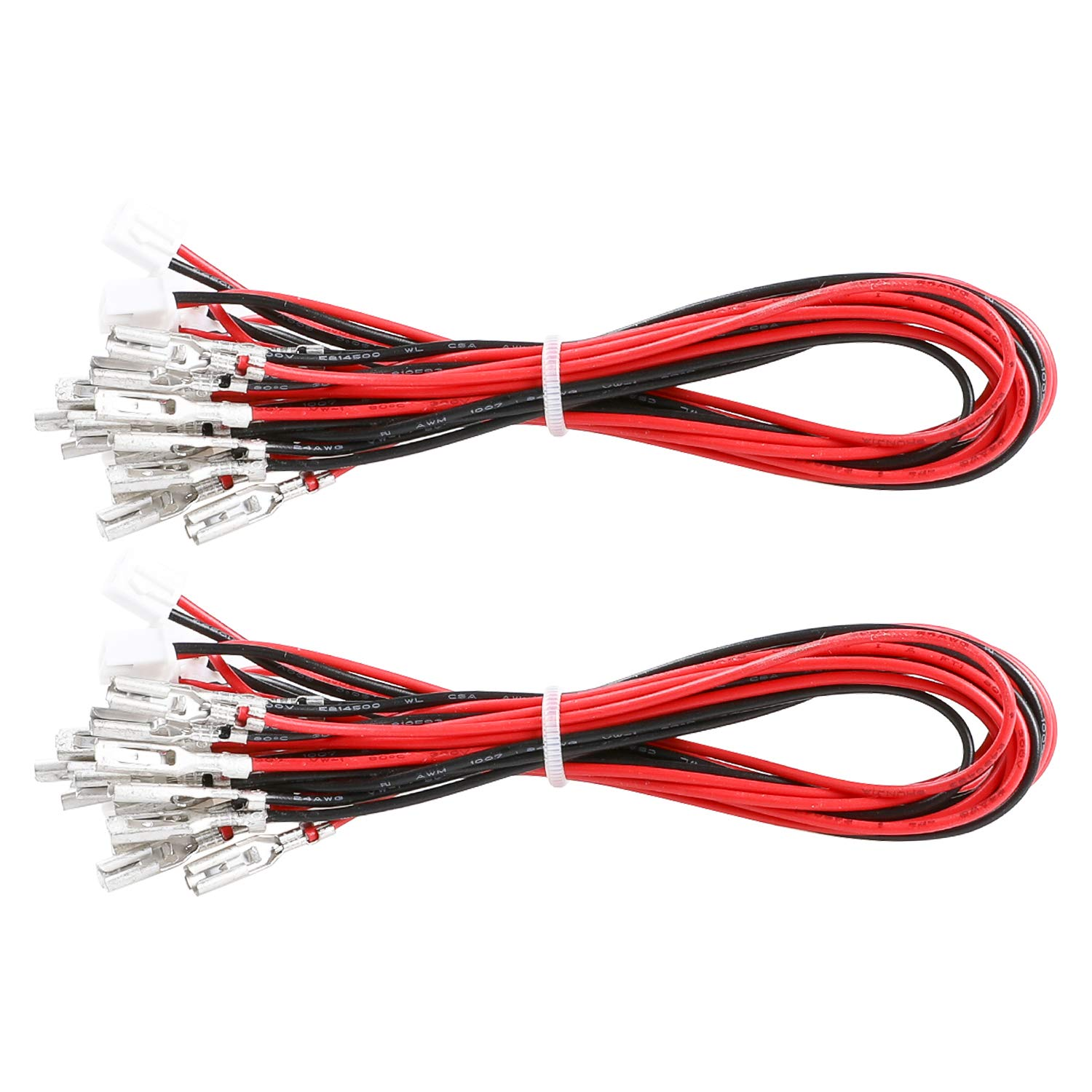 Guwarry 20 Pcs/Lot Zero Delay USB Encoder Jumper Wires Terminals Size 0.110 (2.8Mm) Compatible with SANWA Arcade Buttons, Seimitsu, Japan Style Arcade Buttons/Jst XH2.54 Plugs to .110 image number 5