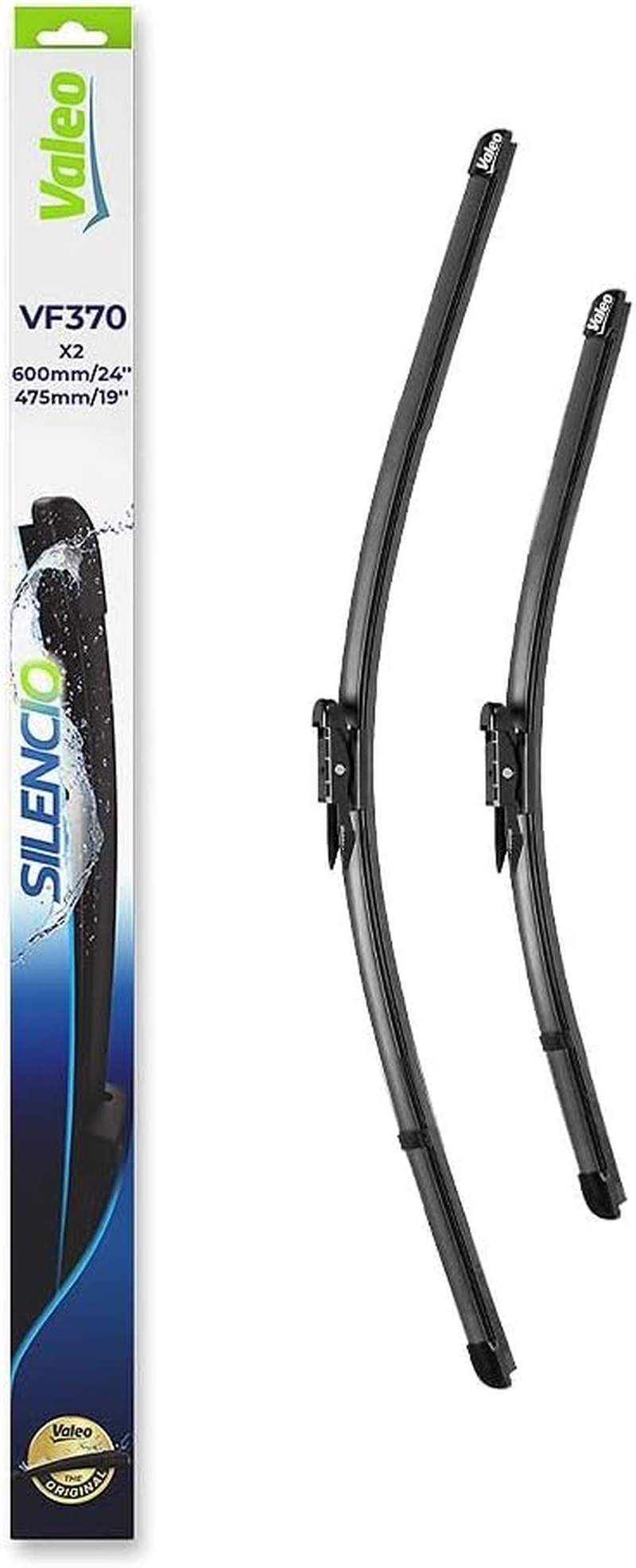 Valeo 574470 (VM370) Silencio X-TRM Wiper Blade Set - 21"/19" (Pack of 2) image number 2