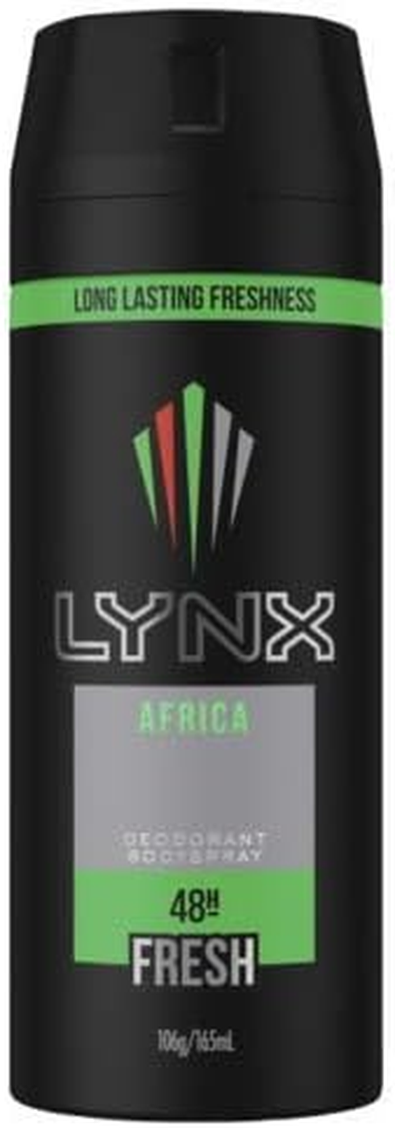3 PACK of Lynx Body Spray Africa 165Ml