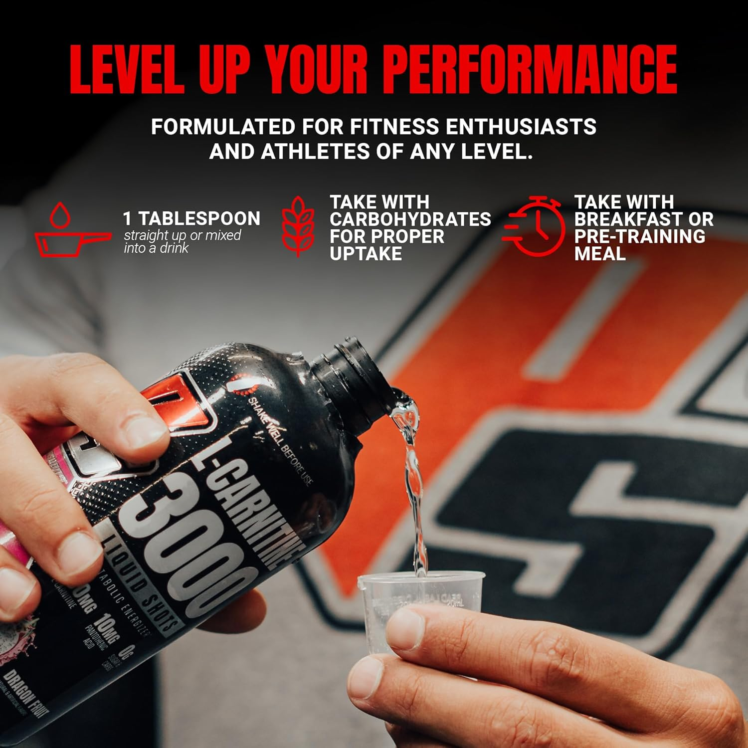 Prosupps L-Carnitine 3000 Liquid Fat Burner, Stimulant Free Metabolic Enhancer, 31 Servings (Berry Flavor) image number 6