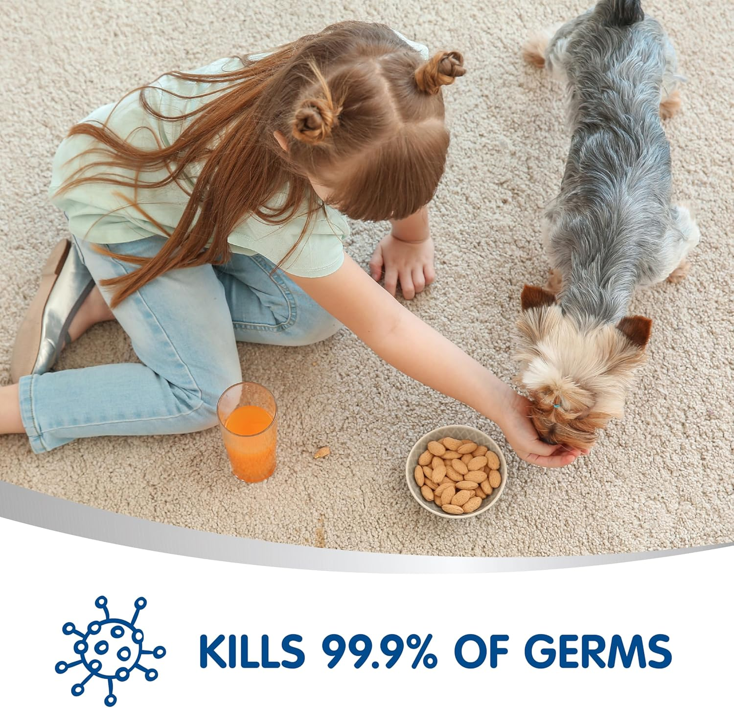 No Vac Garden Breeze Foaming Sanitiser and Deodoriser Spray 418 G image number 1