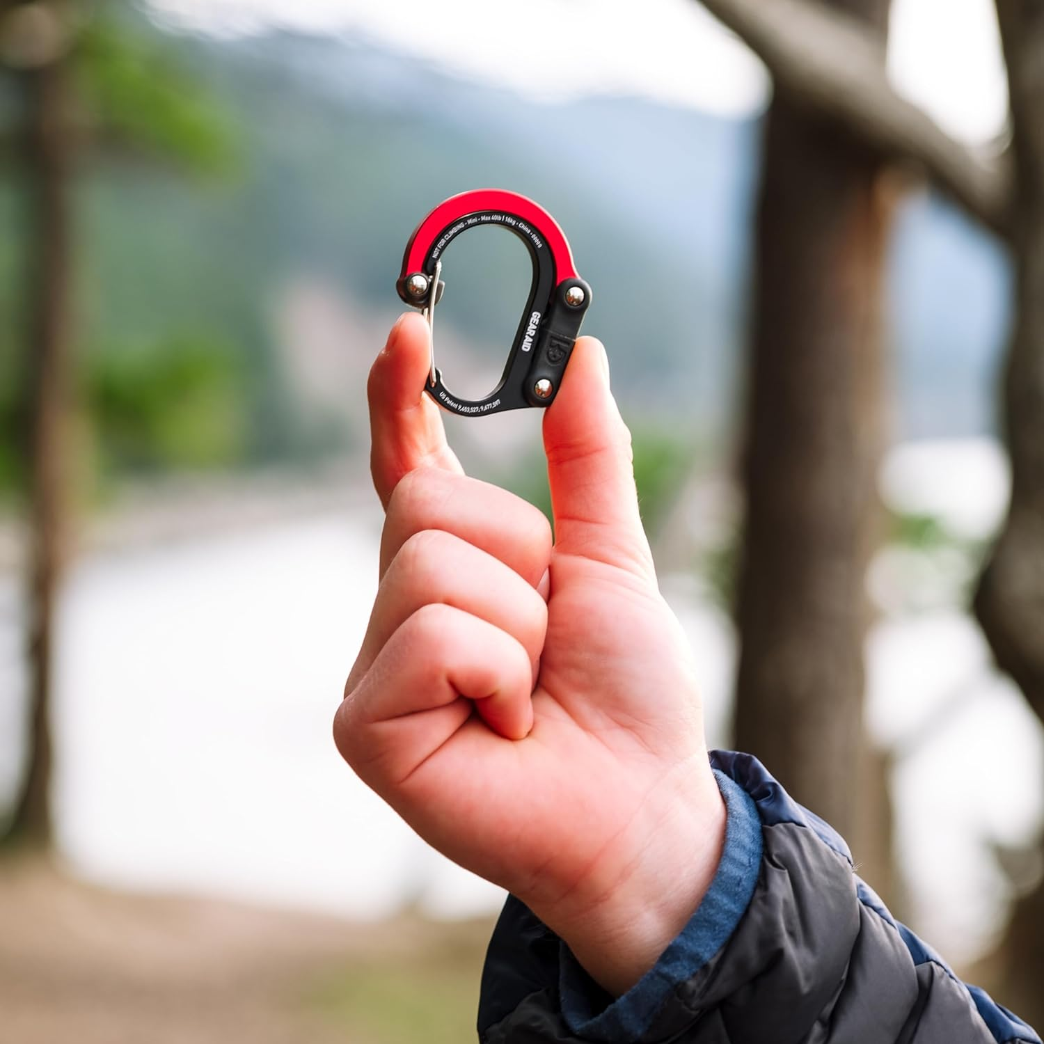 Gear AID HEROCLIP (Mini) Carabiner Gear Clip and Hook, for Hanging Bags, Purses, Lanterns, Strollers, Tools, Helmets, Water Bottles, and More image number 2