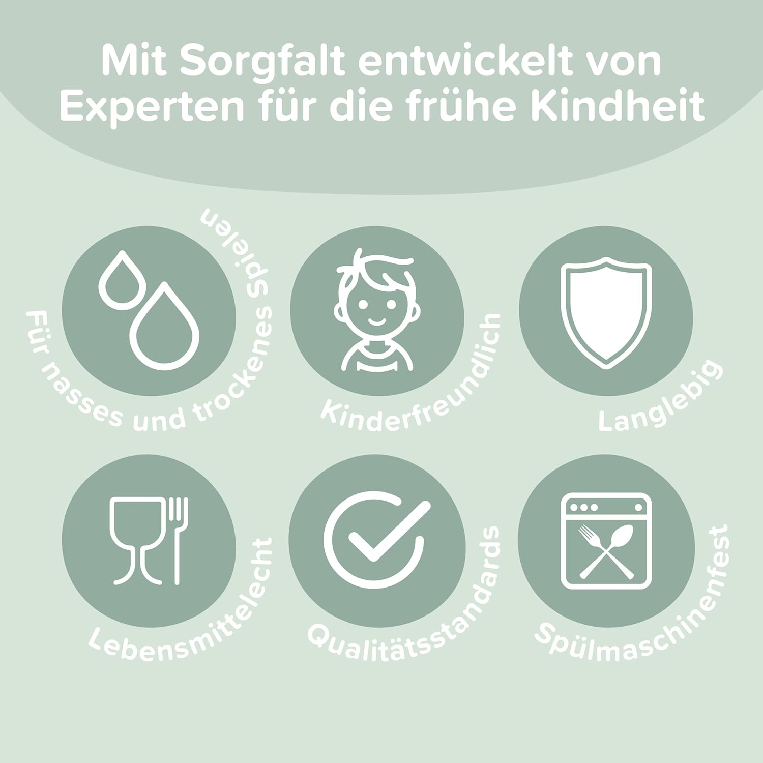 Inspire My Play 6 X Pastel Pipettes for Children - Pipettes Dropper for Kids - Sensory Toys and Accessories for Messy Play image number 1