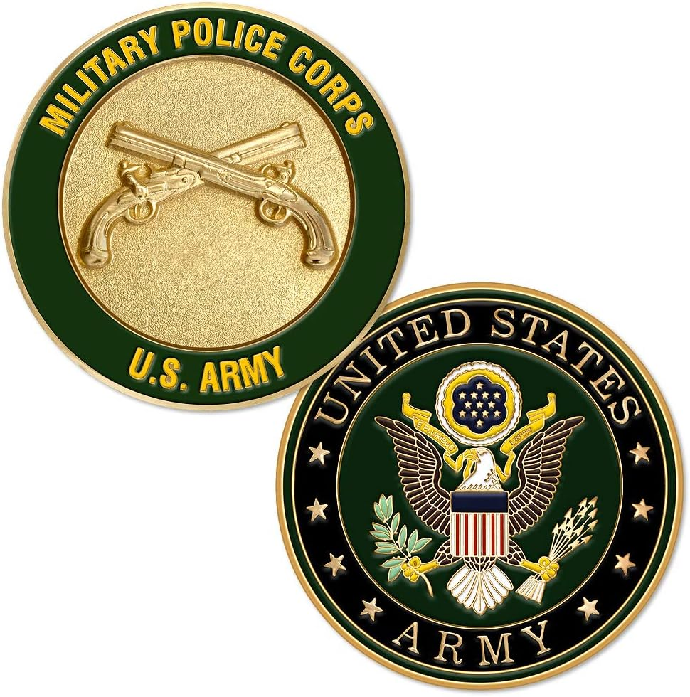 U.S. Army Military Police Corps Challenge Coin