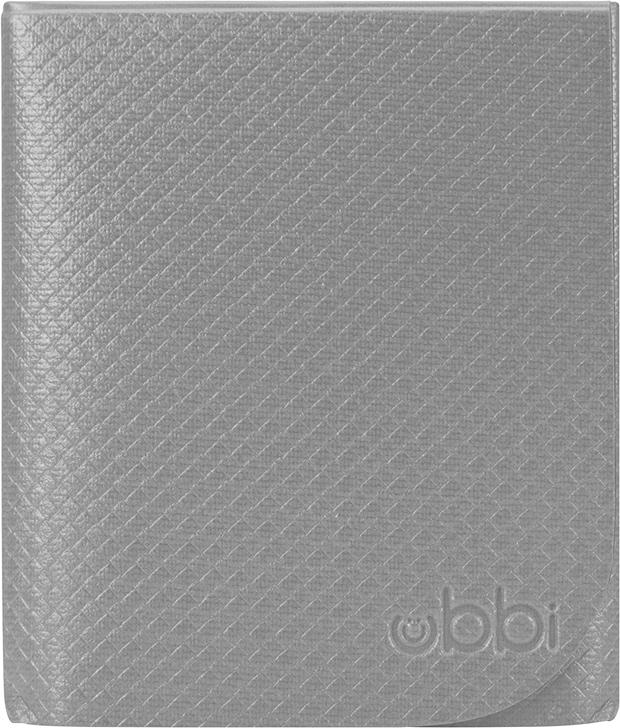 Ubbi Portable Diaper Changing Station Diaper Storage Caddy Organizer with Changing Mat, Stores Baby Diapers, Wipes and Baby Accessories, Gray image number 6