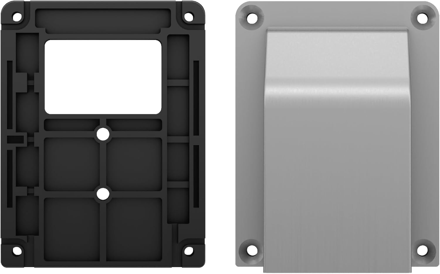 Surface Mount Solar Connector Cowl Kit, 50A (Silver (Billet Aluminium)) image number 1