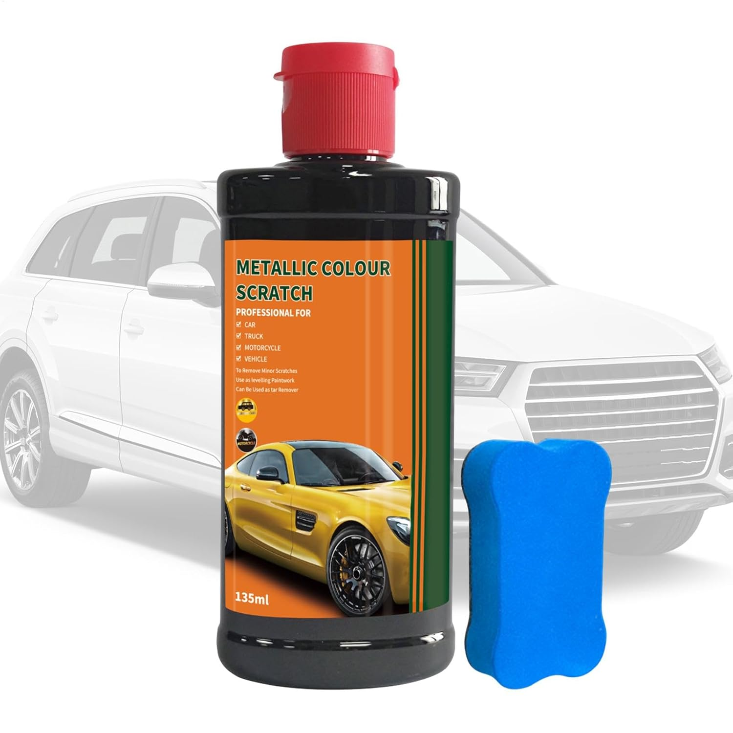 Car Paint Scratch Remover | Auto Scratch Remover Repair Protection,135G Scratch Remover for Vehicles and Polishing Compound Car Paint Scratches Repair image number 1