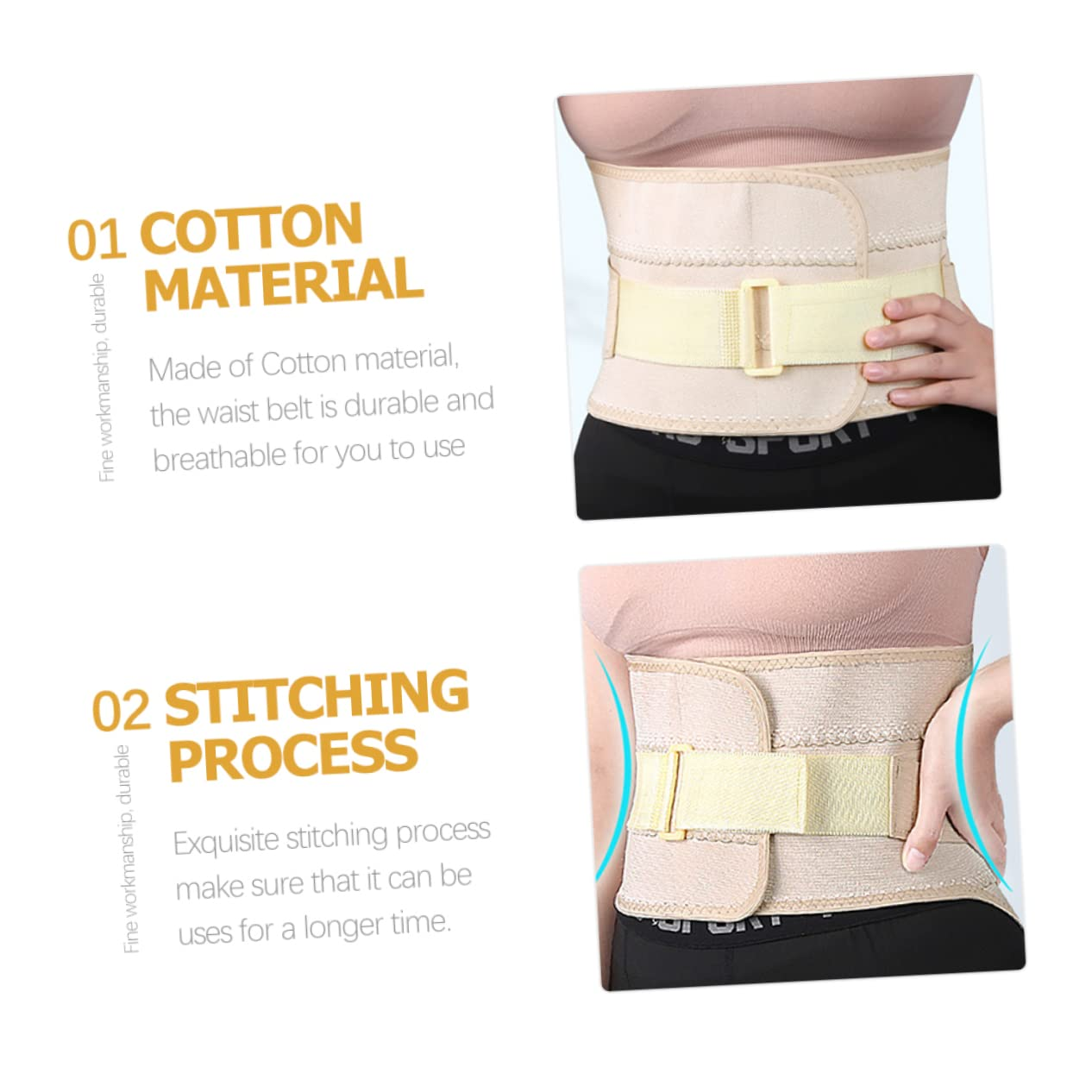 C-Section Recovery Belt Postpartum Girdle Women Belly Wrap Band Abdominal Girdle Tummy Shaper image number 4