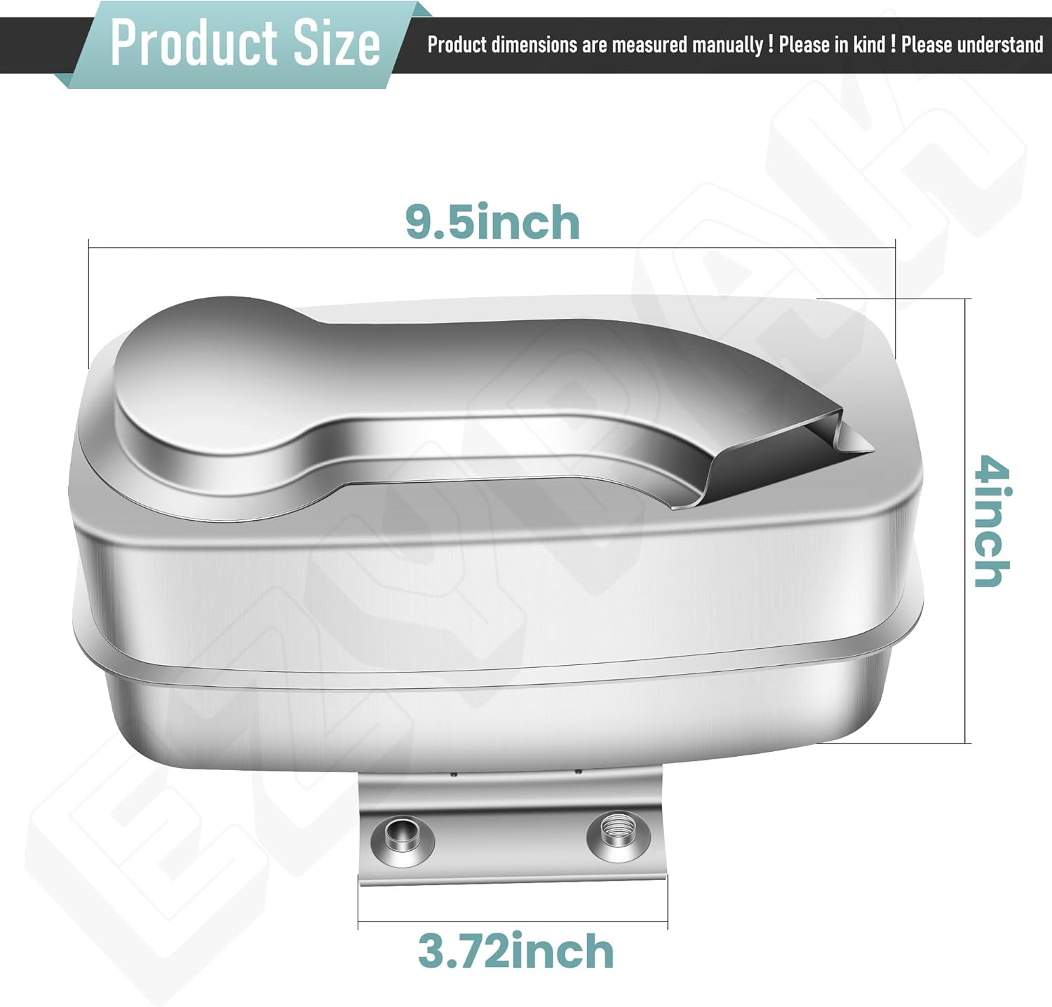 539131604 Muffler Compatible with Husqvarna RZ 4824 5424 46I Z 246 MZ 61 Z248 F254 FD61M LSZ 5422 FD52M image number 2