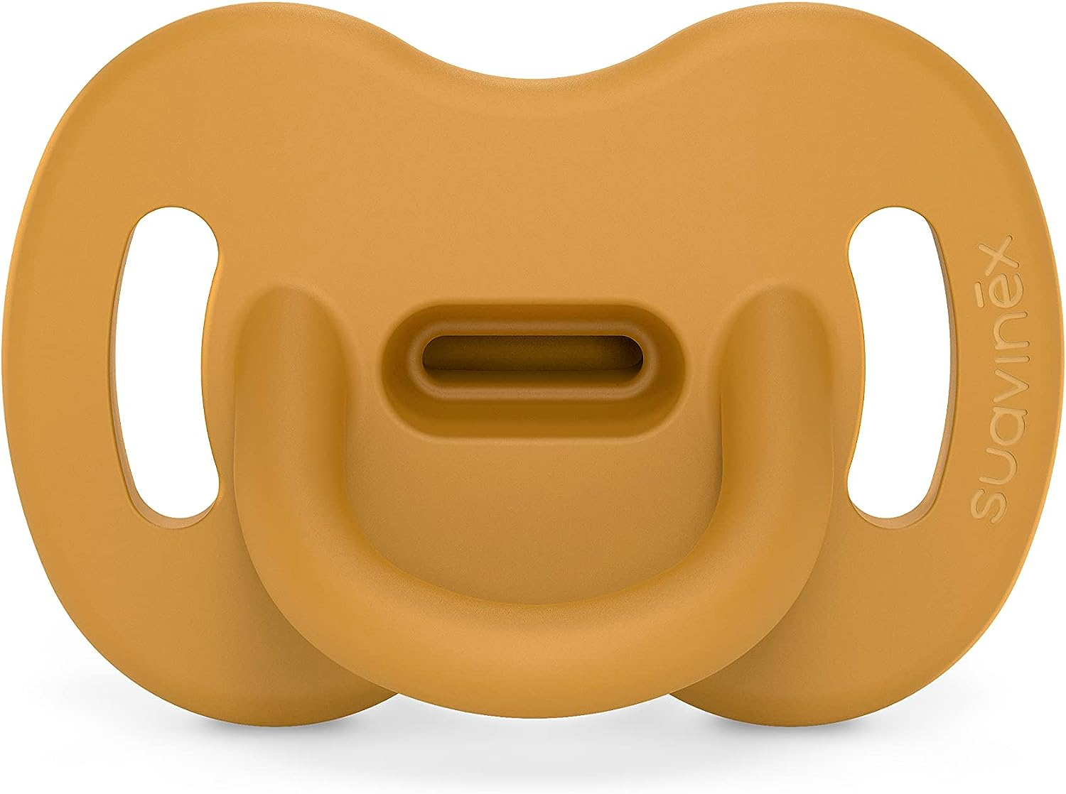 Suavinex Ultra-Light All Silicone Soother with SX Pro Physiological Teat for Babies 6-18 Months, Super Soft and Flexible, Ideal for Sleeping, Colour Essence Mustard image number 5