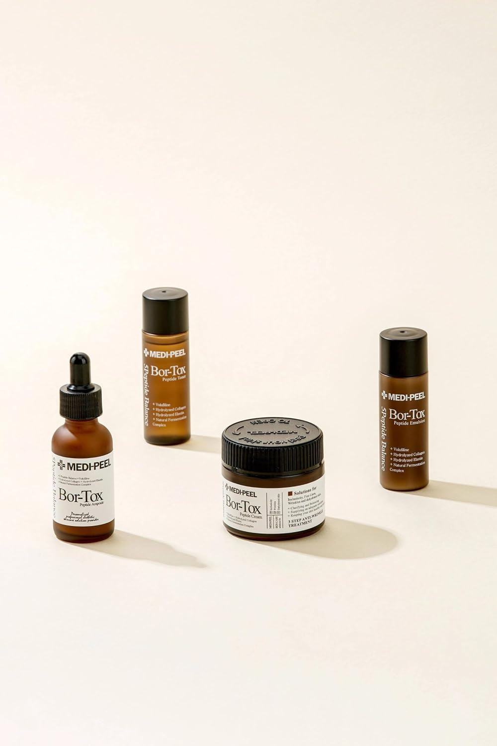 Medi-Peel Bor Tox Multi Care Kit - Peptide Ampoule 30Ml, Toner, Emulsion, Cream 50G image number 3