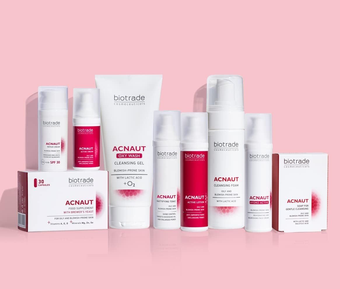 Acne Out Active Lotion 60Ml - for Oily and Acne-Prone Skin & Regulates Oiliness by Biotrade image number 1