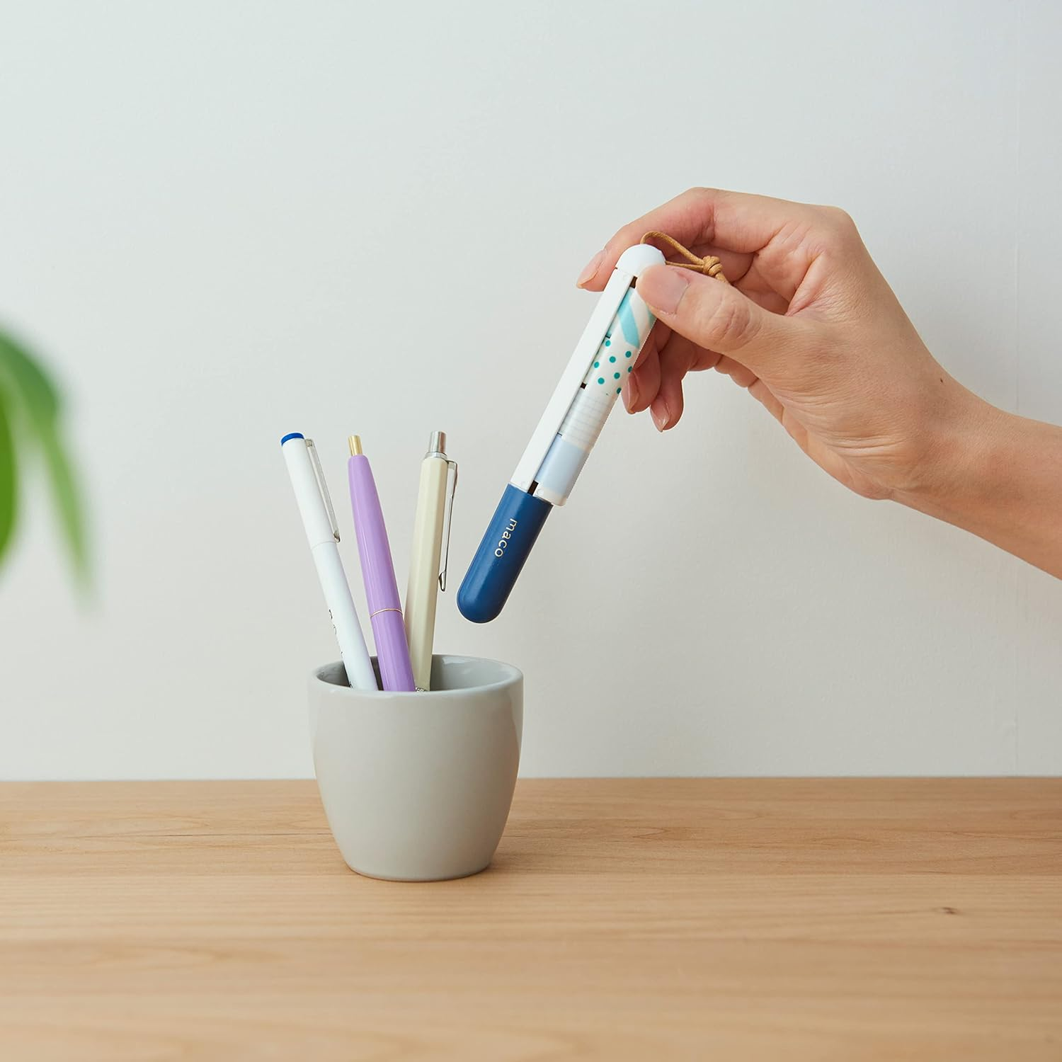 Kamido Masking Tape Holder Mako Pastel Yellow MC-1001 - Dedicated Koaki Core image number 7