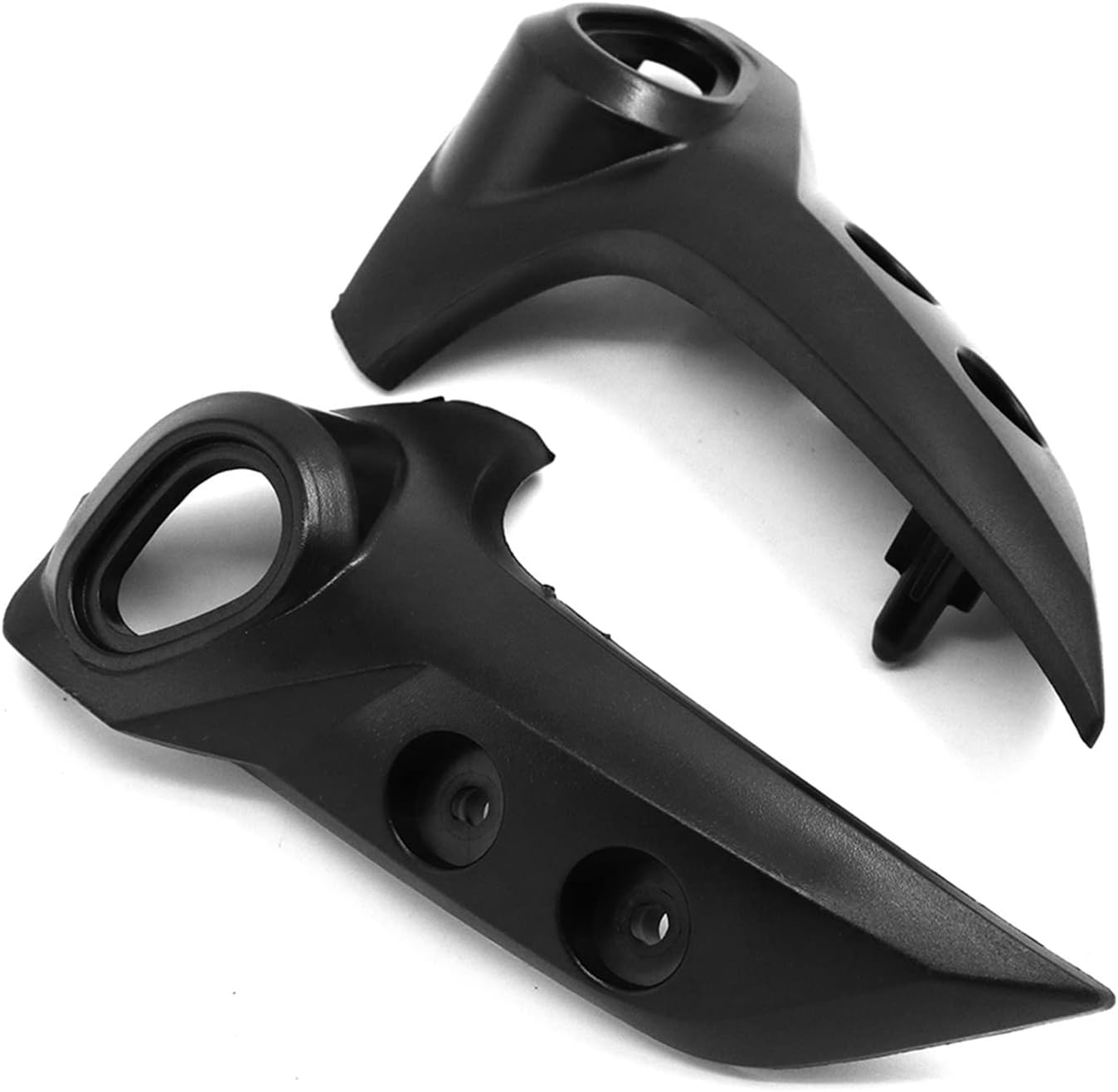 CAREG Compatible with Yamaha FZ6 FZ6-N FZ6N New Black Bracket Headlight Upper Side Motorcycle Parts Plastic 2004 2005 2006 2007 2008 2009 FZ 6N image number 2