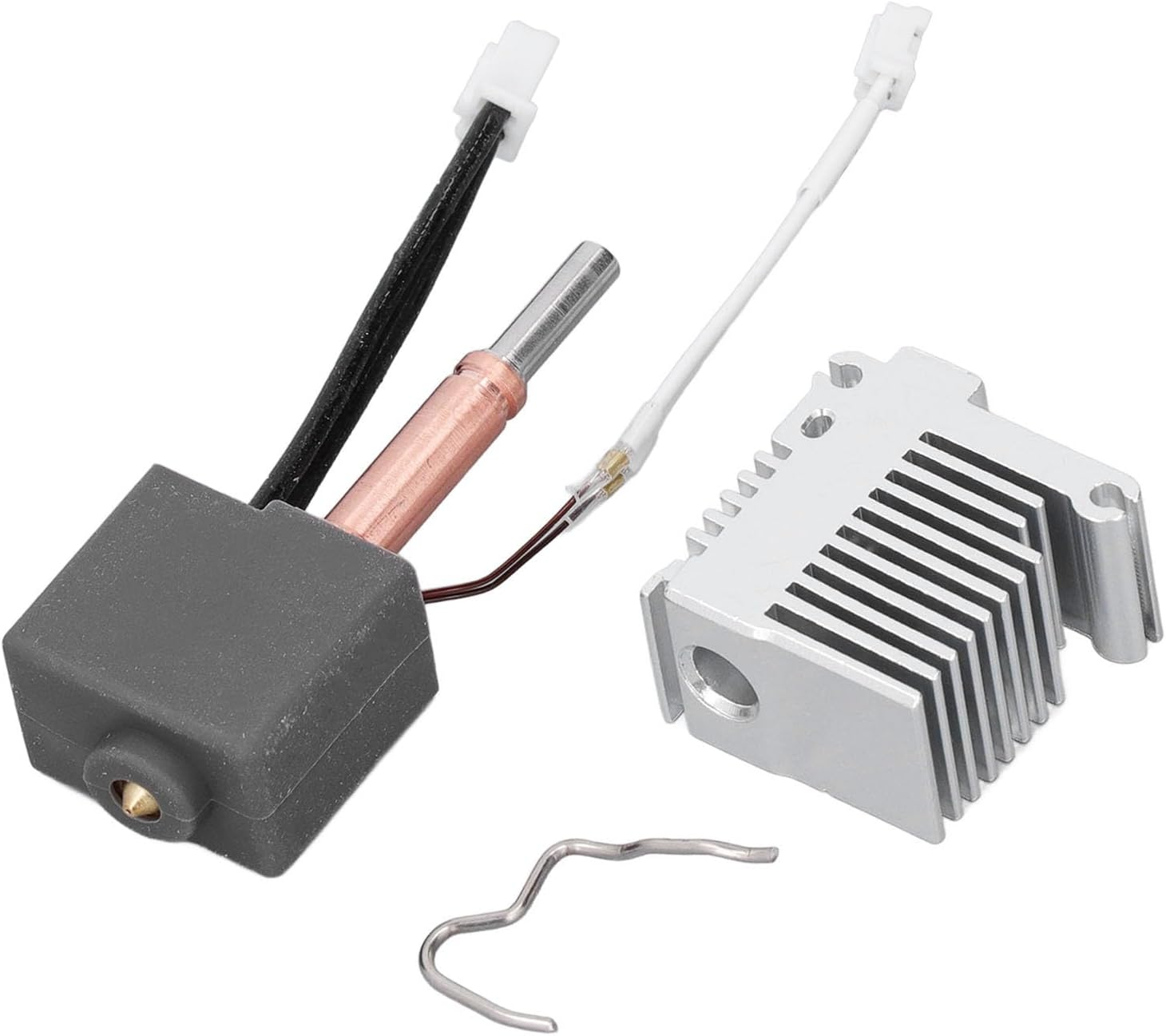 3D Printer Hotend for Kobra 3, 0.4Mm Brass Nozzle Hotend Extruder Hot End Kit, Hot End Print Head Extruder Kit for Kobra 3 3D Printer Accessories image number 1