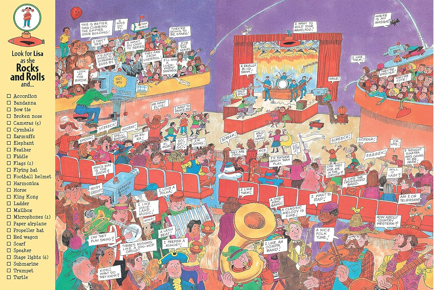 The Big Book of Search & Find-Packed with Hilarious Scenes and Amusing Objects to Find, a Fun Way to Sharpen Observation and Concentration Skills in Kids of All Ages (Big Books) image number 4