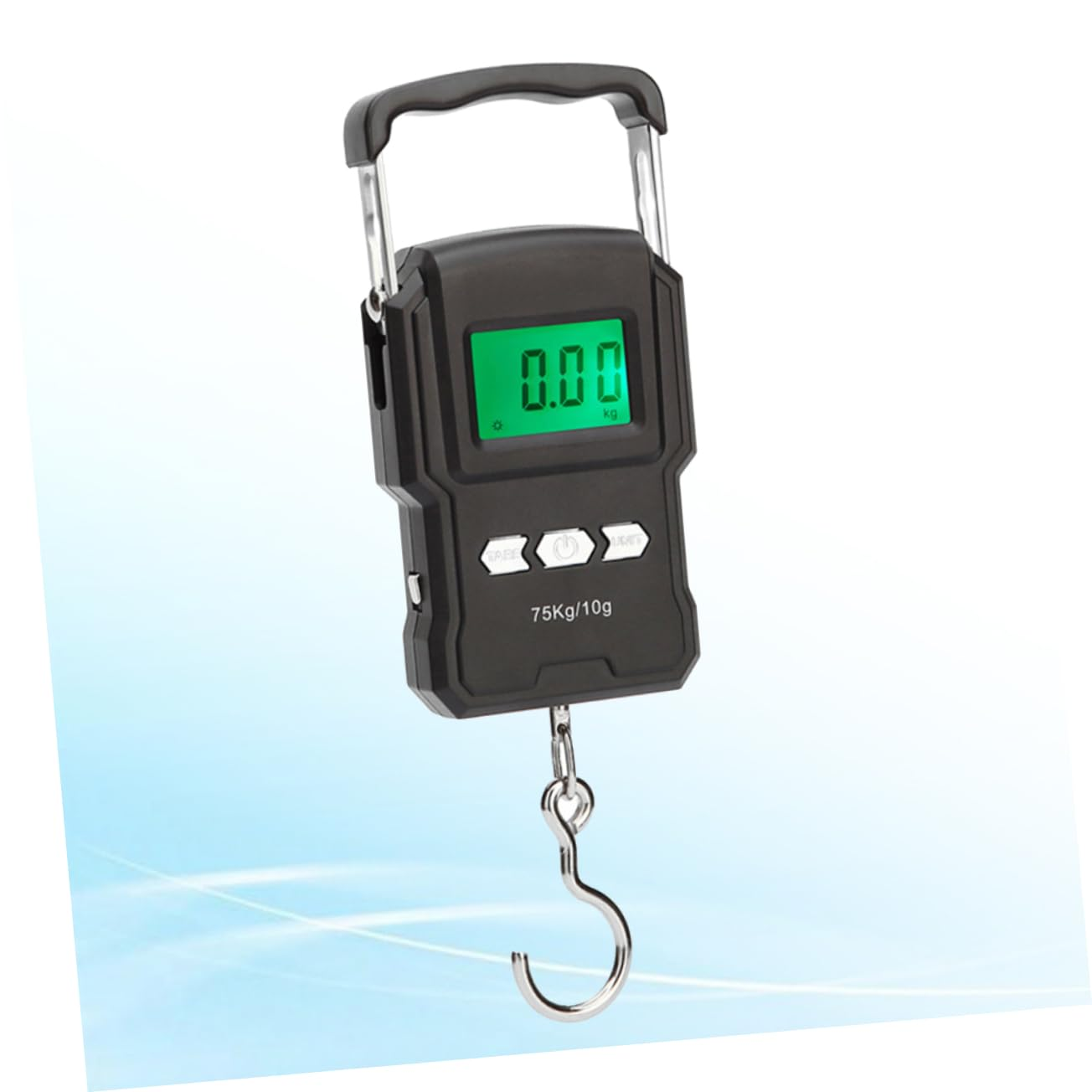 BESTYASH 75Kg Portable Luggage Scale Digital Handheld Scale LCD Display for Travel Weighing for Hanging and Travel Suitcase image number 4