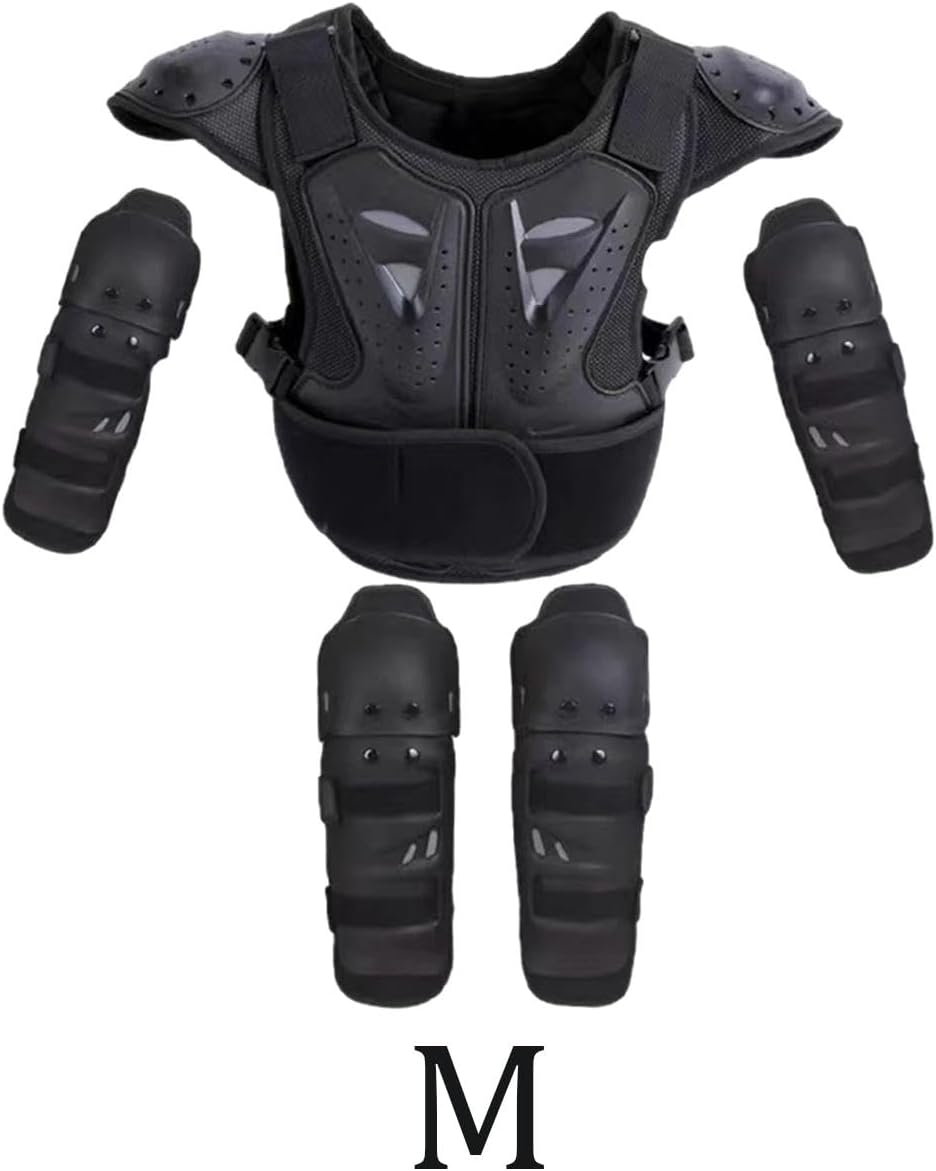 Dirt Bike Gear, Kids Motorcycle Full Body Armor Suit Riding Protective Chest Spine Back Protector for Skiing Motocross image number 6