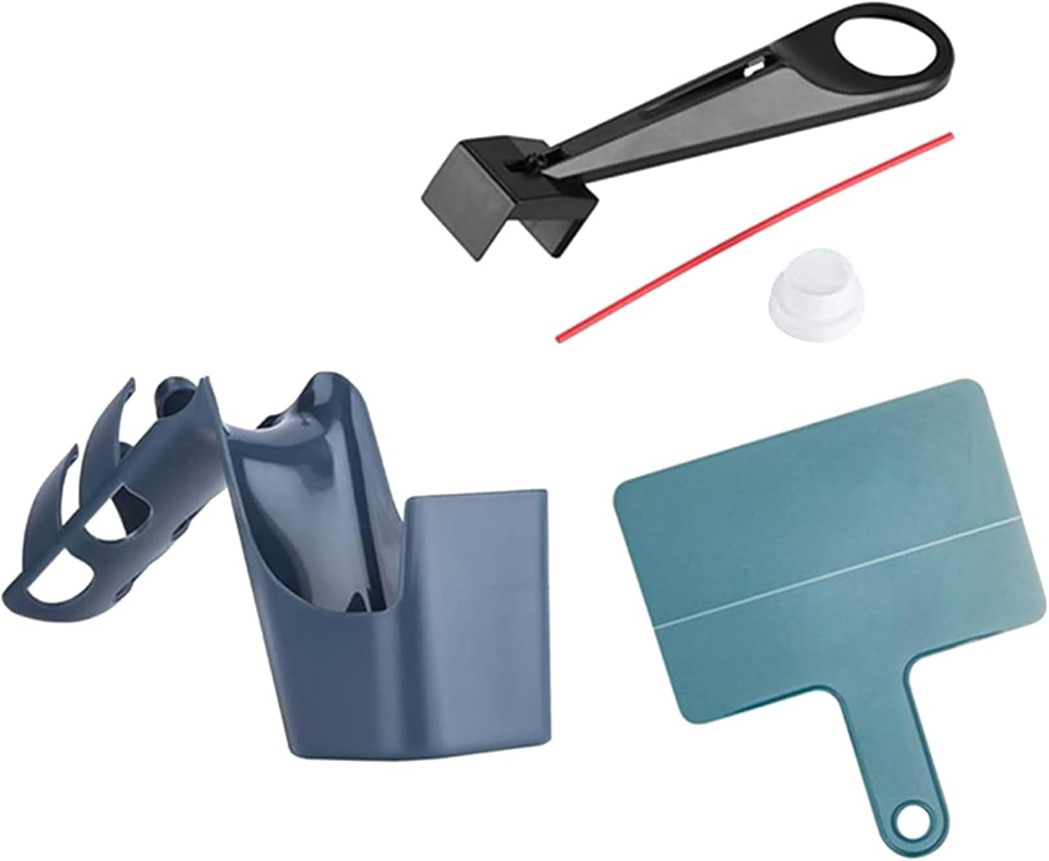 4Pcs Motorcycle Chain Cleaner and Lubricator Maintenance Kit, Effective Chain Cleaning Brush & Oil Sprayer Applicator Tool for Motorcycle Bike Workshop Garage Cycling Outdoor Care