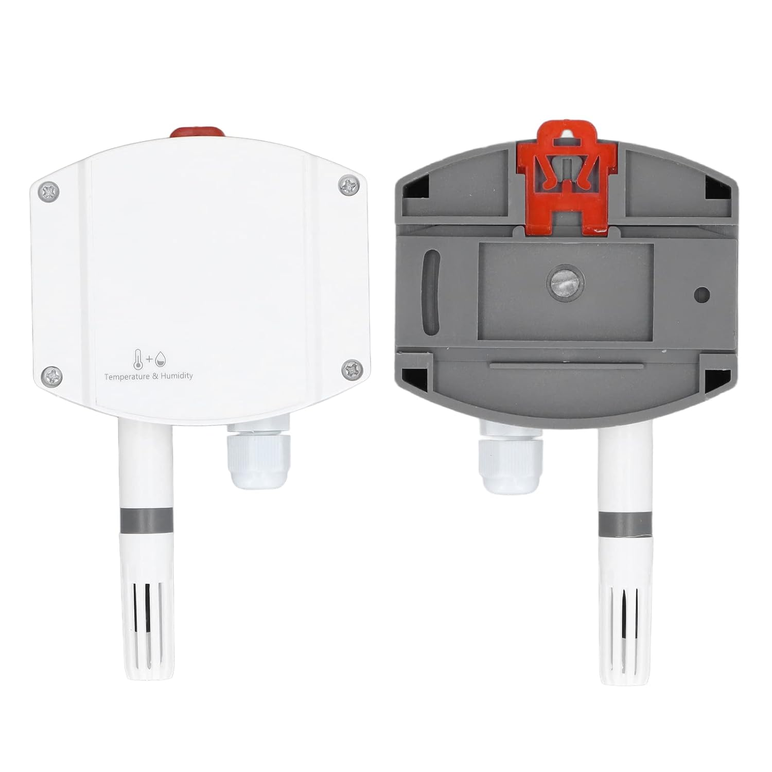 High Accuracy Temperature Humidity Sensor Transmitter, Wall Mounted 4-20Ma Analog Output ABS Material image number 5