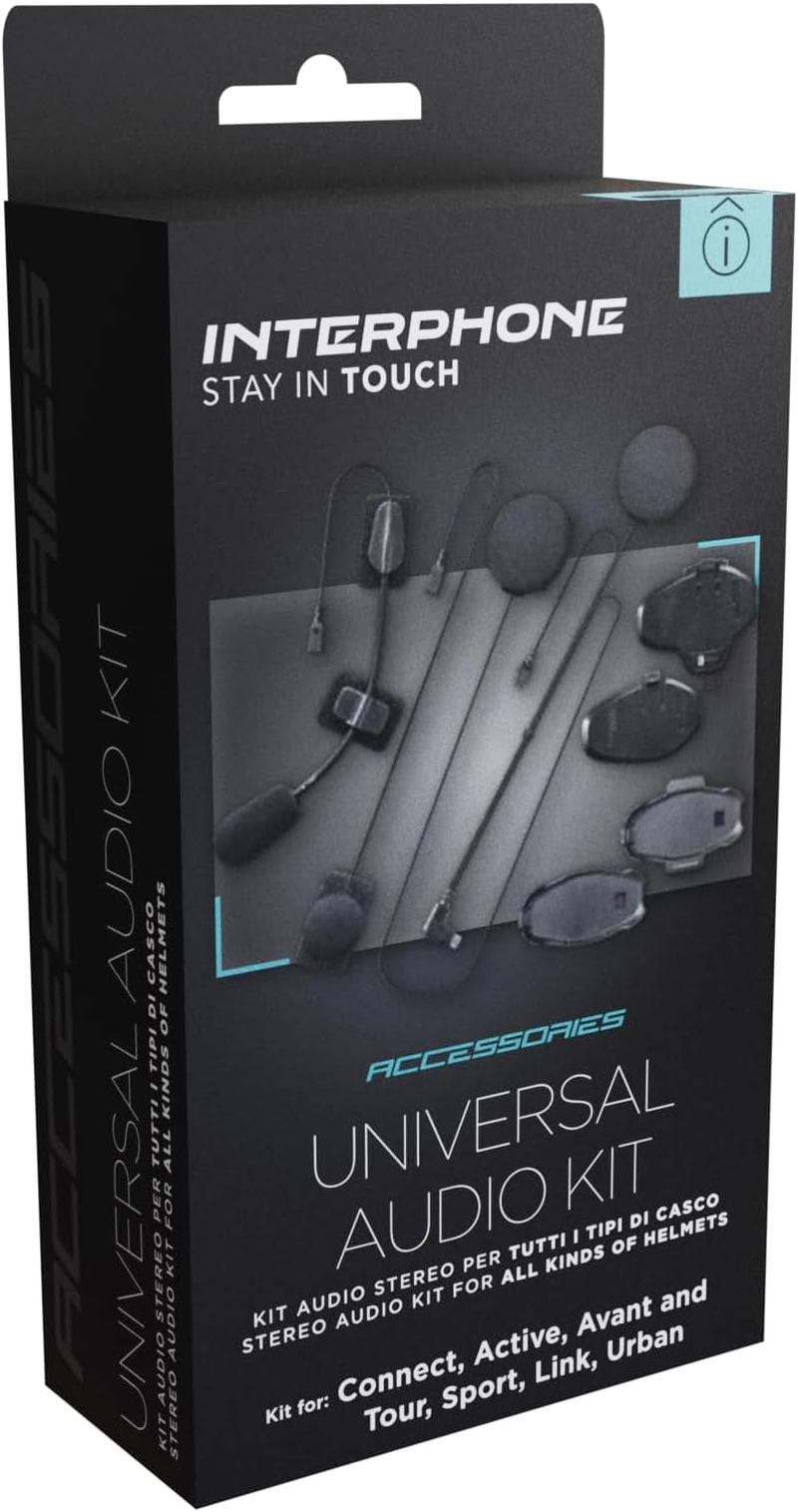 INTERPHONE Audio Kit 40Mm - Complete Replacement Kit for Professional Stereo Speakers with High Fidelity - Intercom Avant, Tour, Sport, Urban, Link image number 2