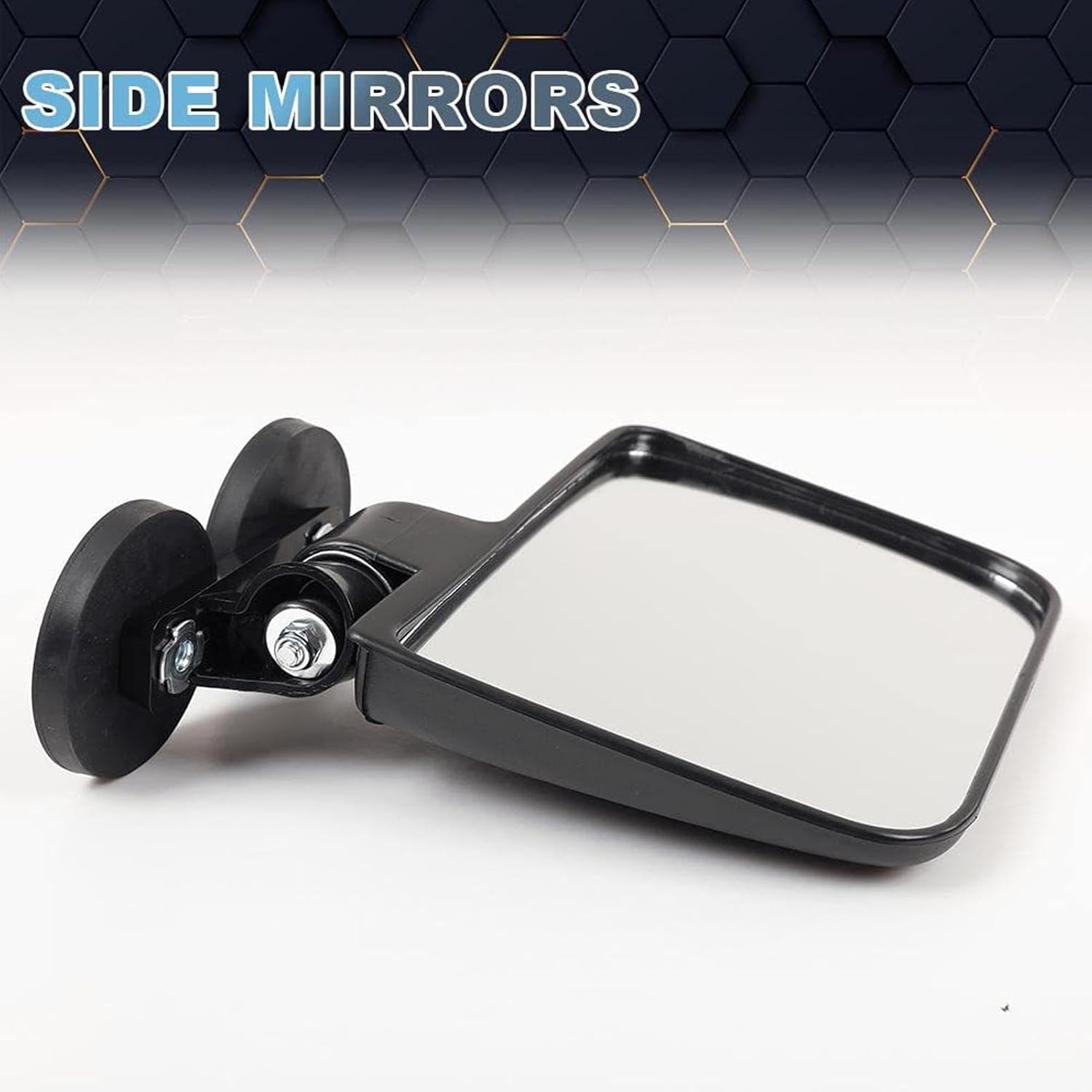 Magnetic Tractor Mirrors - Universal, Adjustable Rearview for Skid Steer, Enhanced Visibility for Forklift, Tractor image number 4