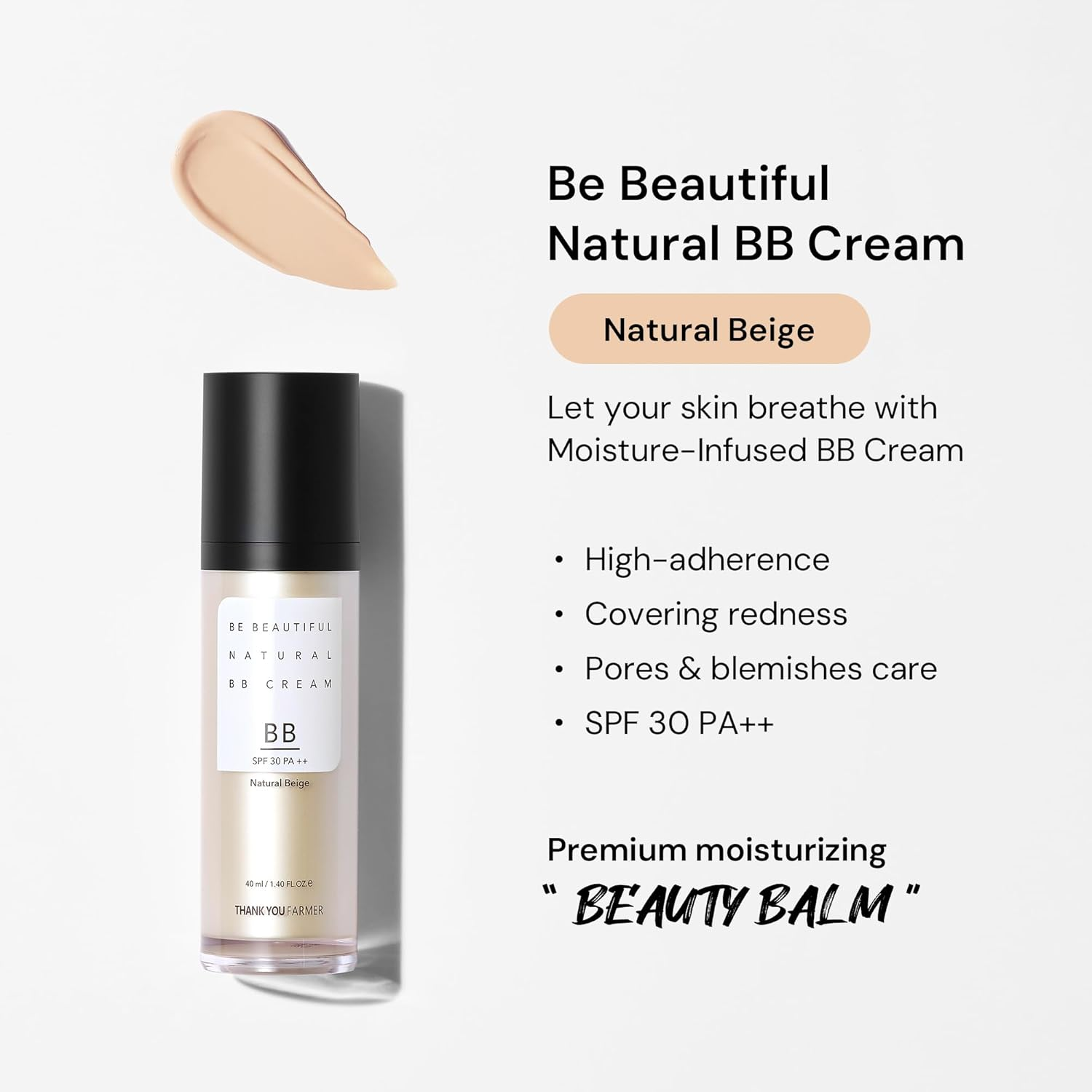 THANK YOU FARMER Be Beautiful Natural Bb Cream 40Ml image number 6