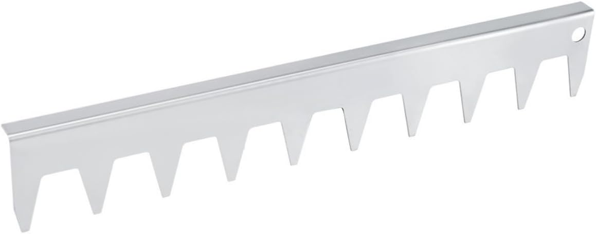 Beehive Frame Spacing Tool, 9 Frame Spacer for Bee Hive Stainless Steel Frame Strip for Beekeeper Beekeeping Supplies, Silver image number 2